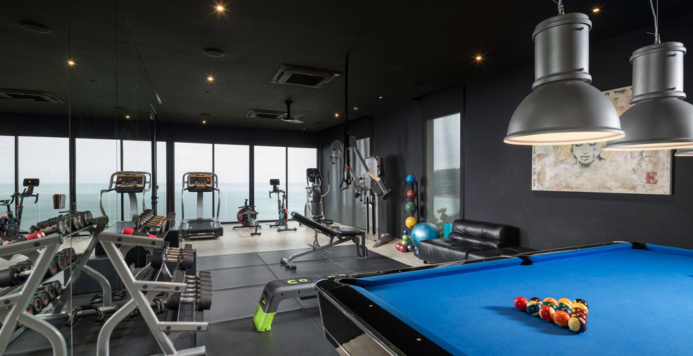 Malaiwana Villa M - Games room and gym